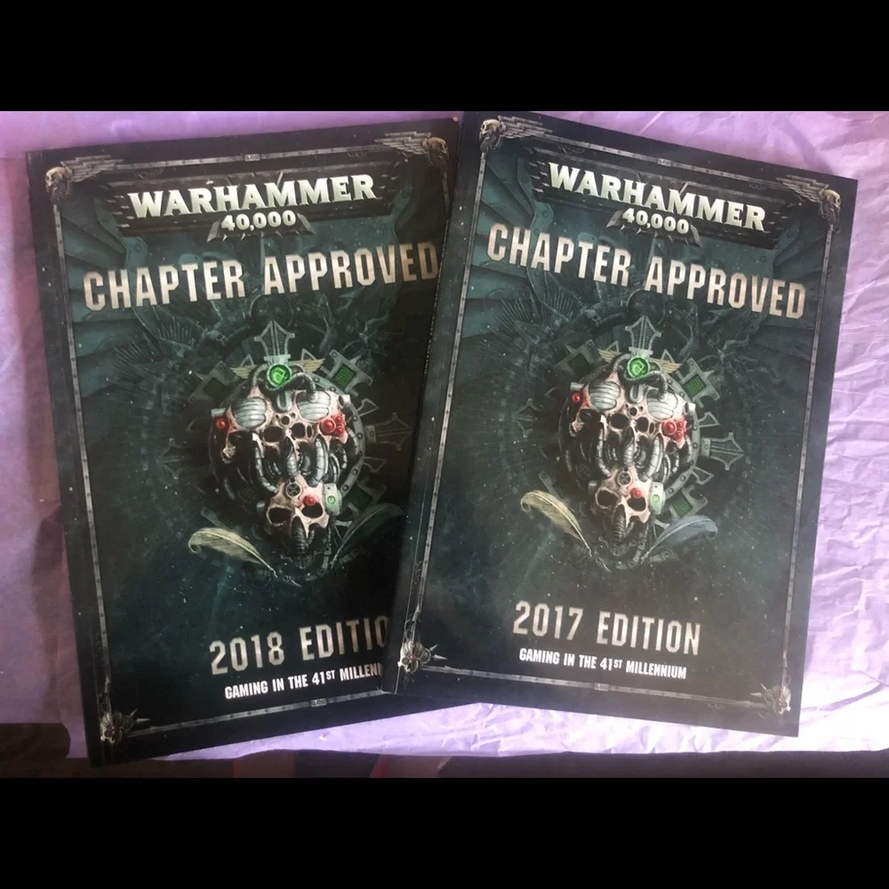 Warhammer gaming books.